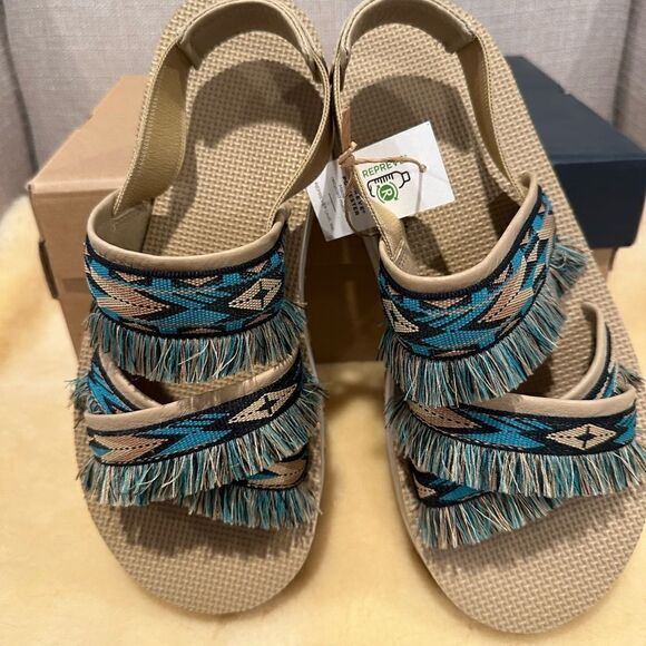 Teva platform sling back sandal💥size 7, size 8, size 9 new - Picture 11 of 15